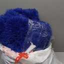 Soft Shag Rugs for Bedroom, 4x6 Royal Blue Fluffy Shaggy Rugs for Living Room Nursery, Luxury Modern Plush Carpet Girls Boys Kids Room Dorm Indoor Home Decor, Upgrade Non-Slip