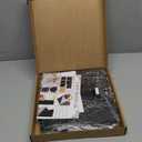 Black Acrylic Card Box with Slot & Lock, Gothic Wedding Card Boxes for Reception, Stylish Money Envelop Gift Cards Box for Party Wedding Engagement Bridal Shower Anniversary Table Decor