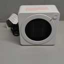 Gaiatop Mini Space Heater, Lightweight PTC Ceramic Fast Heating 500W Energy Efficient for Indoor Use, Overheating & 45 Tip-Over Protection, Portable Desk Electric Heaters for Office Home White