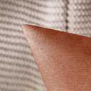 MIULEE Pack of 2 Decorative Outdoor Solid Waterproof Throw Pillow Covers Faux Linen Garden Farmhouse Cushion Cases for Summer Patio Tent Balcony Couch Sofa 18x18 Inch Rust