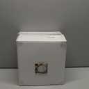 102PCS White and Gold Plastic Plates - Heavy Duty Gold Disposable Plates Include 51PCS 7.5inch Dessert Plates, 51PCS 10.25inch Dinner Plates for Wedding & Parties