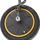 Focket 350W Electric Scooter Hub Motor, Rear Wheel Drive, Compatible with Ninebot MAX G30, Aluminum Alloy & Rubber, Metallic