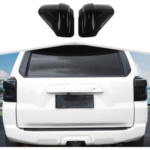 Smoked Black Tail Light Lamp Cover Rear Light Trim Decoration Accessories Compatible with Toyota 4Runner 2014+