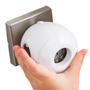 Child Safety Door Knob Cover (4 Pack) HardtoRemove DualLock Door Handle Covers for Kids  Reusable Baby Proof Door Knob Locks  Installs Easily, No Tools Needed (White)
