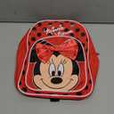 Disney Minnie Mouse Girls Minnie Mouse Backpack With Bow (One Size, Red)
