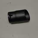 Black Exhaust tip -3.5'' Inlet Bolt on Design- Black Coated Stainless Steel Car Muffler Tips 3.5" ID x 4"OD x 7"L