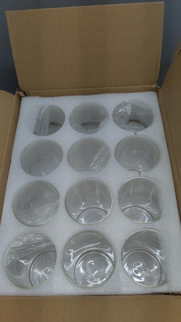 SUPMIND 12pcs Clear Cylinder Vases for Centerpieces, Glass Flower Vases for Wedding Decorations and Home Decor, 6 Inch Glass Hurricane Candle Holder for Table Shelf