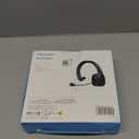 TECKNET Trucker Bluetooth Headset, Trucker Bluetooth Headphones with Microphone AI Noise Canceling Wireless On Ear Headset, Hands Free Wireless Headset for Cell Phone Computer Office Home (Black)