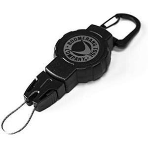 Boomerang Scuba Diving Retractable Gear Tethers with a Kevlar Cord and Universal End Fitting - Great for Scuba Diving Gauges, Flashlights, Cameras and More - Made in The USA