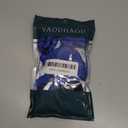 YAODHAOD Dog Shoes for Small Dogs, Puppy Dog Boots & Paw Protector for Winter Snowy Days, Anti-Slip Sole Dog Booties for Indoor Hardwood Floor 4PCS (Blue, Size: 7)