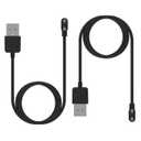 Charger Cable Intended for Popglory P96 P95 & KALINCO P96 P76 Smart Watch Charger 1.6ft USB Portable Replacement Charging Cord for P95/P96/P76 Watch Charger (Black&Black)