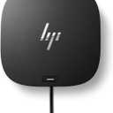 HP USB-C Dock G5-11-in-1 Adapter for Both USB-C and Thunderbolt-Enabled Laptops, PCs, & Notebooks - for Charging, Networking, or Data Transfers - Great for Secure & Remote Management,Black
