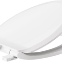 American Standard Transitional Elongated Toilet Seat, Soft Close, White
Slow Close Toilet Seat: Includes Bottom Mount Hardware, Durable Solid Plastic, Easy Clean, Fits Elongated | 5503A00B.020