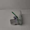 rejomiik Small Bathroom Trash Can with Lid 2.1 Gallon Soft Close Step Slim Garbage Can Waste Bin for Office, Bedroom, Kitchen, Cream