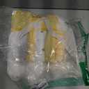 Cudlie Winnie The Pooh Bath Towel Set | Winnie The Pooh Hooded Baby Bath Towel | Includes Hoodie Towel & 5 Wash Cloths | Yellow/White | Officially Licensed