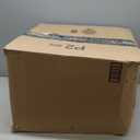 Syalife Easy Jute Rug, Washable 9x12 Area Rug for Living Room Modern Rainbow Farmhouse Outdoor Carpet, Non Slip Indoor Mat for Entryway Bedroom Kitchen Patio Decor (Brown, 9'x 12')