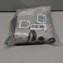 Christmas Snowman Doormat Rugs Outdoor/Indoor Let It Snow Winter Holidays Non-Slip Entrance Welcome Matt for Front Door/Bathroom/Kitchen/Bedroom/Patio/Entryway Mats,20"x31.5", Grey White Snowflakes