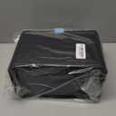 Stainless Steel Hanging Can with Lid and Inner Bin, 2 Gallon Kitchen Compost Bin for Counter Top, Under Sink or Wall Mount, Small Garbage Can for Cupboard/Bathroom/Bedroom/RV, Black