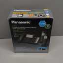 Panasonic 2-Line Corded Phone/Cordless Phone System with 2 Handsets - Answering Machine, Link2Cell, 3-Way Conference, Call Block, Long Range DECT 6.0, Bluetooth - KX-TG9582B (Black)