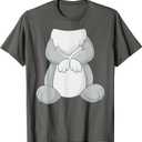 Rabbit Shirt Adult Men Women Kids Bunny Rabbit Costume T-Shirt Small