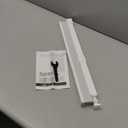 LazBlinds Cordless Cellular Shades, No Tools No Drill Blackout Honeycomb Shades Pleated Blinds for Windows, 20'' W x 48'' H, Silver White