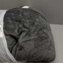 ESTINGO Electric Blanket Queen Size, 84"x90" Queen Heated Blanket with Dual Control of 5 Heating Levels & 10 Hours Auto Off, Fast Heating Blanket for Home Bedding Use, Dark Gray