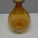 Glass Vases for Centerpieces – Unique Organic Shape in a Delicate Yellow Color