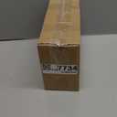 DILATATA Flower Arrangement with Wooden Vase 101" Artificial Flowers in Pot - Fake Flowers in White Rectangular Wooden Vase Potted Faux Flower Centerpieces for Table Decor Living Room - Purple