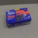 Ziploc Quart Food Storage Bags, Stand-Up Bottom, Easy to Fill, 80 Count