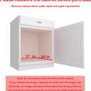 Wooden Pull out Cabinet Organizer 26" W x 21" D x 3.35" H, Heavy Duty Slide Out Drawers Pull-Out Home Organizers for Kitchen Cabinets