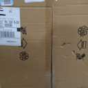 20" Low Profile Flush Mount Wood Fandelier Ceiling Fan with Light