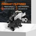 GoaMotors JL3Z-1521812-D Front Right Passenger Side Door Lock Actuator Motor Compatible with Ford F150 2015-2020 F250 F350 F450 F550 Super Duty 2017-2022