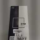 EG-SIPRO Bathroom Counter Tray, Silicone, Rectangular, Gray, Thick, Shatterproof, Soap Dispenser Tray, 10.6'x5.1' or 7.8'x3.9'