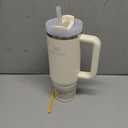 STANLEY Quencher H2.0 Tumbler with Handle and Straw 30 oz | Flowstate 3-Position Lid | Cup Holder Compatible for Travel | Insulated Stainless Steel Cup | BPA-Free | Cream 2.0