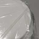 Bemis 500EC Durable Wood Toilet Seat with Easy Clean Hinges, Made in USA, Round, White