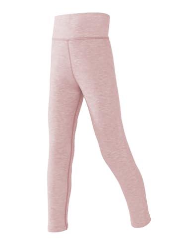Tifimoy Girls' Fleece-Lined Thermal Leggings, High-Waisted, Warm Pants for Toddlers and Kids, Soft and Stretchy for Cold Weather Pink 8Y 130