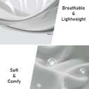 Women's Short Sleeve Workout Tops Moisture Wicking Cooling Shirts UV Protection Quick Dry Athletic Activewear (Medium, Grey)