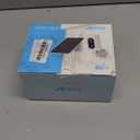 ANRAN 4G LTE Cellular Solar Security Camera Wireless Outdoor, 2K No WiFi Solar Powered Security Camera, 2 Way Audio, Smart Motion Detection, Color Night Vision, IP66, White (32GB & SIM Card Included)