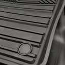 LASFIT Floor Mats for Toyota Camry 2024-2018 FWD Only (Not Fit Hybrid or AWD), All Weather Custom Fit Floor Liner for Camry L/LE/SE/TRD/XLE/XSE Front & Rear 2 Row Car Mats, Black