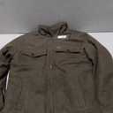 Legendary Whitetails Men's Wool Blend Jacket Quilted Satin Insulated Sleeves Sherpa Lined, Small