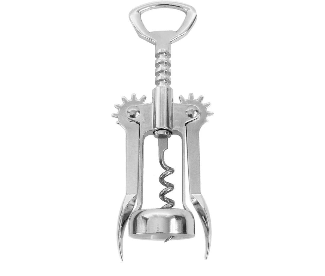 Wing Corkscrew Wine Opener by HQY - Premium All-in-one Wine Corkscrew and Bottle Opener - Risk Free Money-back!