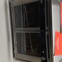 Gourmia French Door Air Fryer Oven - 37 Qt Large Capacity Convection Toaster Oven, Fry Force 360, Digital Display, 12 Cooking Presets, Dehydrate, Fits 13 Pizza, Dishwasher-Safe, Stainless Steel (Silver)