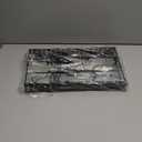 XSUPER Pots and Pans Organizer for Cabinet, 8 Tier Pot Rack Organizer with 3 DIY Methods, Adjustable Pot Lid Holders & Pan Rack for Kitchen Organizers & Storage, Black (Type B-14.96in)