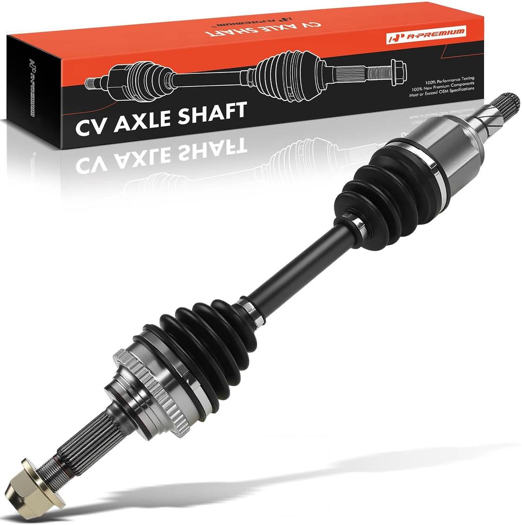 A-Premium CV Axle Shaft Assembly Compatible with Infiniti G25 2011-2012, G35 2004-2008, G37 2009-2013, 2.5L 3.5L 3.7L, AWD Only, Front Right Passenger Side, Replace# 39100AL860, 39100JK500