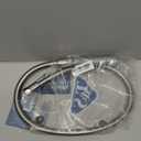 T&S Brass Hose, 44 Flexible Stainless Steel (Gray Handle)