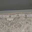 Washable Hallway 3x18 Runner Rug: Vintage Ultra Soft Non Slip Runner for Kitchen Entrance Indoor Farmhouse Long Carpet for Living Room Bathroom Low Pile Floor Mat for Bedroom Dining Room (3X18, Beige)