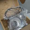 AUQDD AW5092 Professional Water Pump Kit With Gasket Fit For (Engine 2.0L/2.2L/2.4 L6) Bu-ick Lacrosse/Chevy Cobalt Equinox HHR Malibu/GMC Terrain/Olds Alero/Pontiac G5 /Saab 9-3 /Saturn Ion Vue