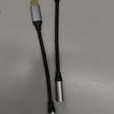 USB C to 3.5mm Headphone Jack Adapter(2 Pack), USB-C to Aux Audio Dongle Cable for iPhone 17 Pro Max/17 Pro, 16/15 Pro Max, 16/15 Pro, Galaxy S23-S21 Ultra, Pixel, iPad Pro, MacBook (Black)