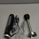 Bonsenkitchen Immersion Handheld Blender with Whisk, 20-Speed & Turbo Mode Hand Blender Stick 500W, 304 Stainless Steel Hand Blender for Soup, Smoothie, Puree, Baby Food (2-in-1)