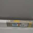 Cordless Light Filtering Mini Blind, 38 x 64 in, Pearl White
